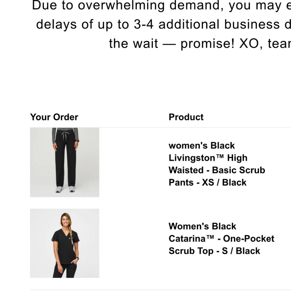 New Figs Scrubs Set ✨